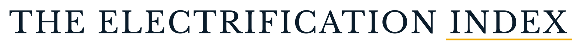 The Electrification Index